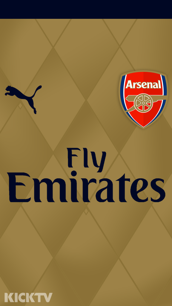 Footy Headlines On X Golden Arsenal Away Kit Mobile Wallpaper