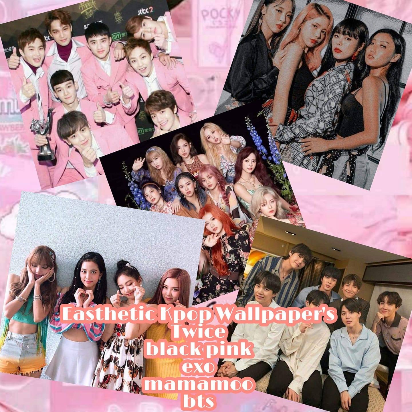 Easthetic Kpop Wallpapers Bts Black Pink Twice Exo Mamamoo   Home