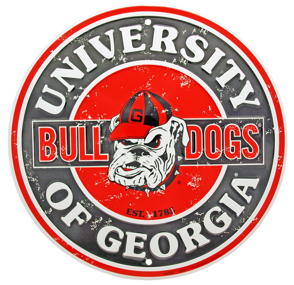 Georgia Bulldogs Georgia bulldogs distressed