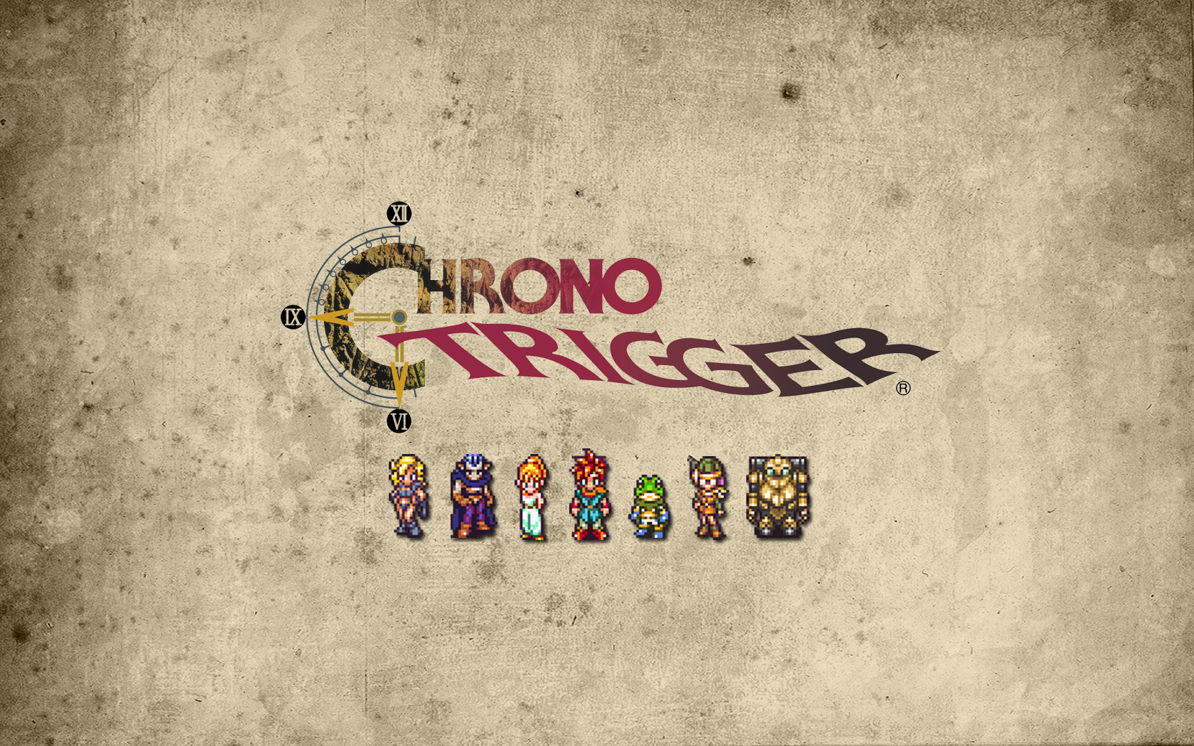 Wallpaper Chrono Trigger Sprites Myspace Background
