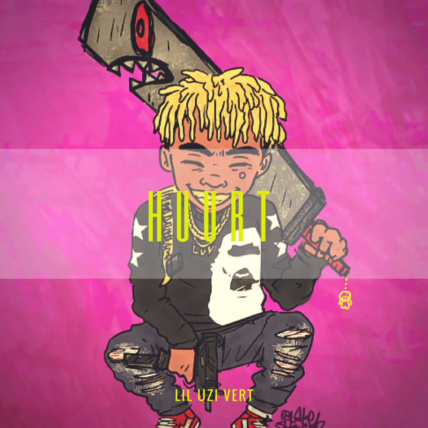 Lil Baby Cartoon Wallpaper