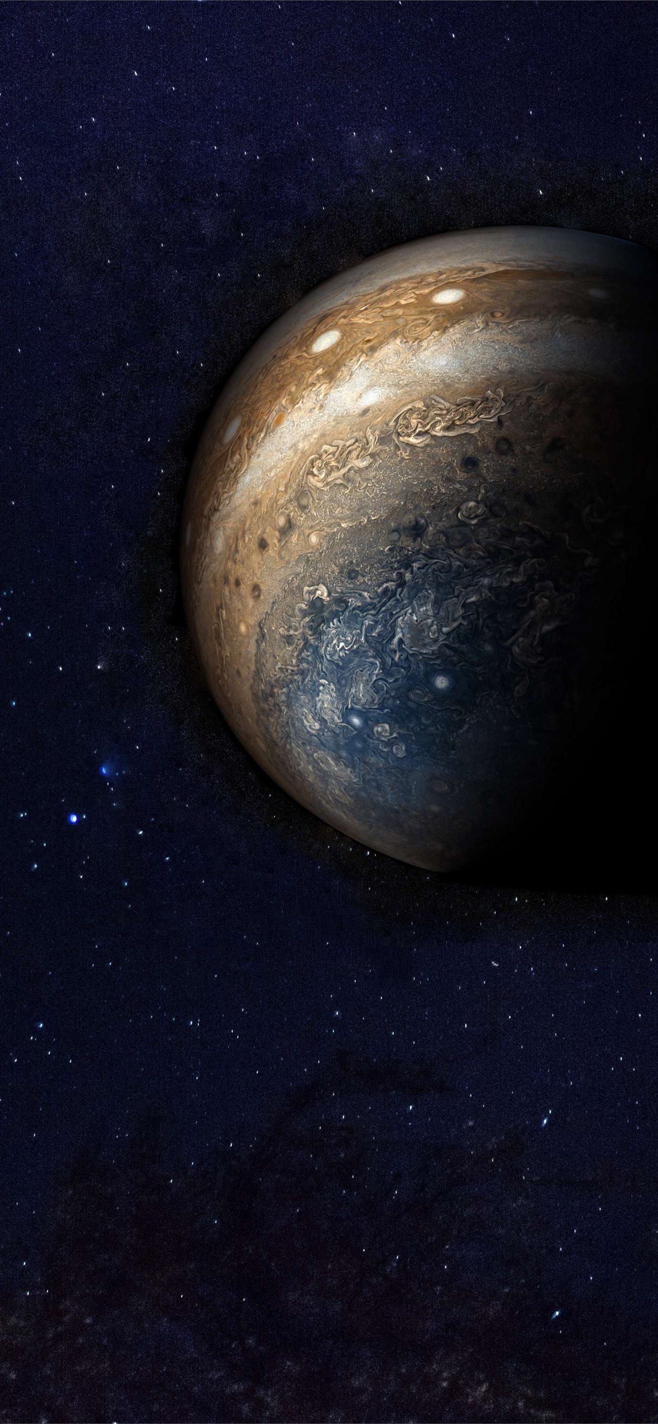 Galaxy Jupiter iPhone Wallpaper