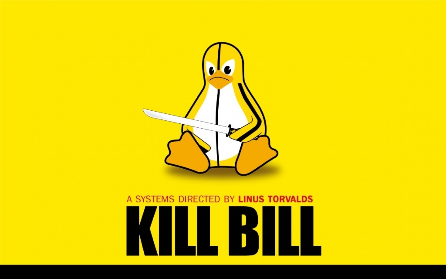 Ducks Tux Kill Bill Wallpaper