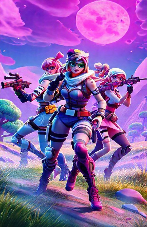 Fortnite Girls Wallpaper