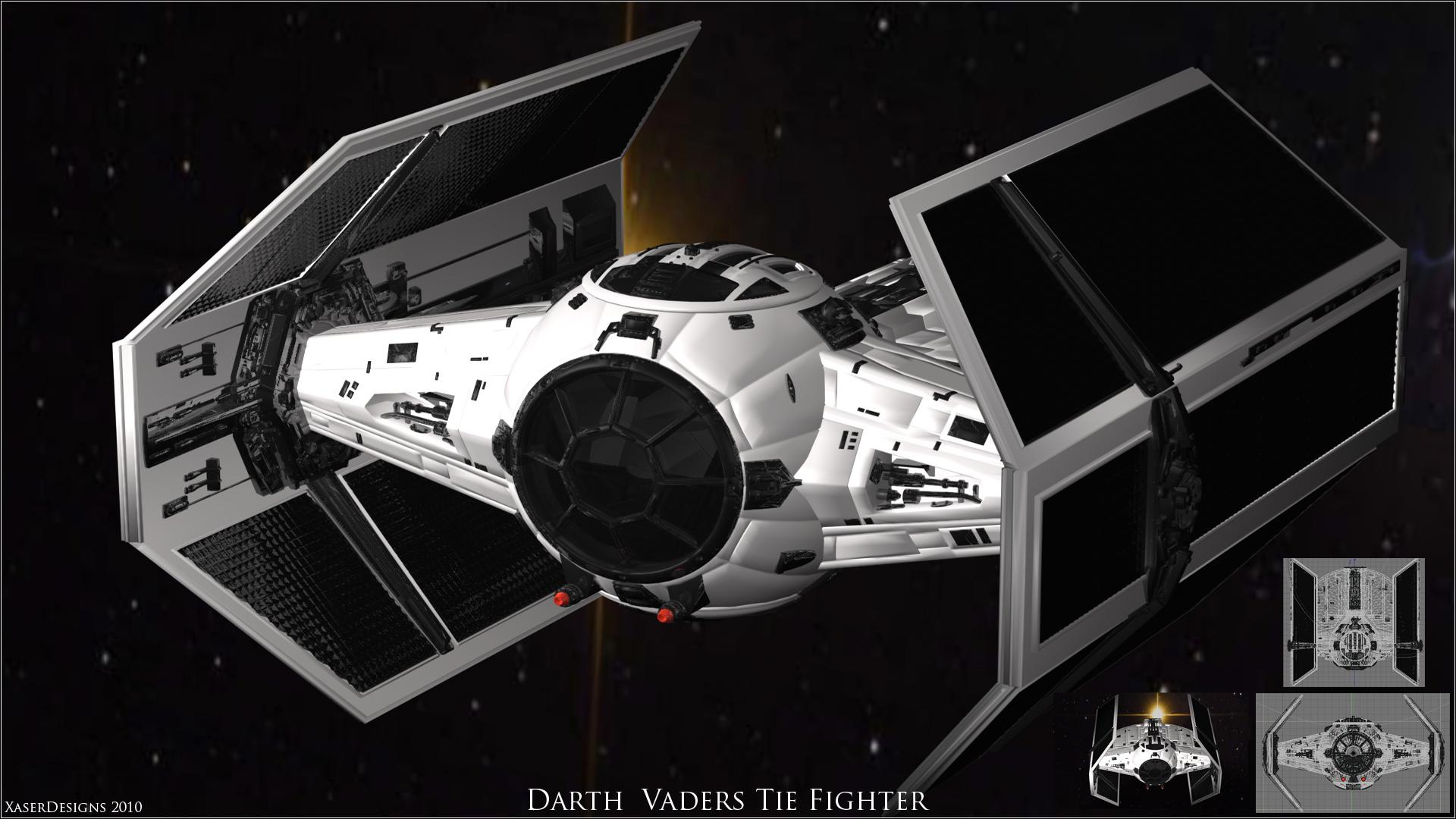 Tie Fighter background Ship wallpapers