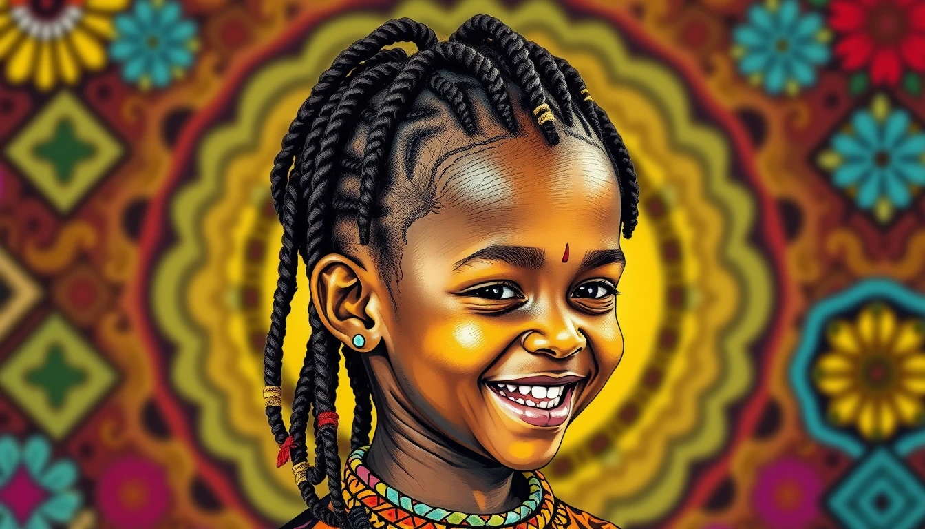 Boy Braids Wallpaper