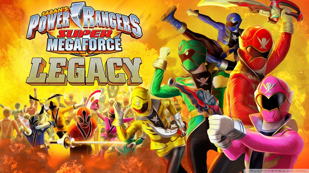 Power Rangers Super Megaforce Legacy Ultra HD Desktop