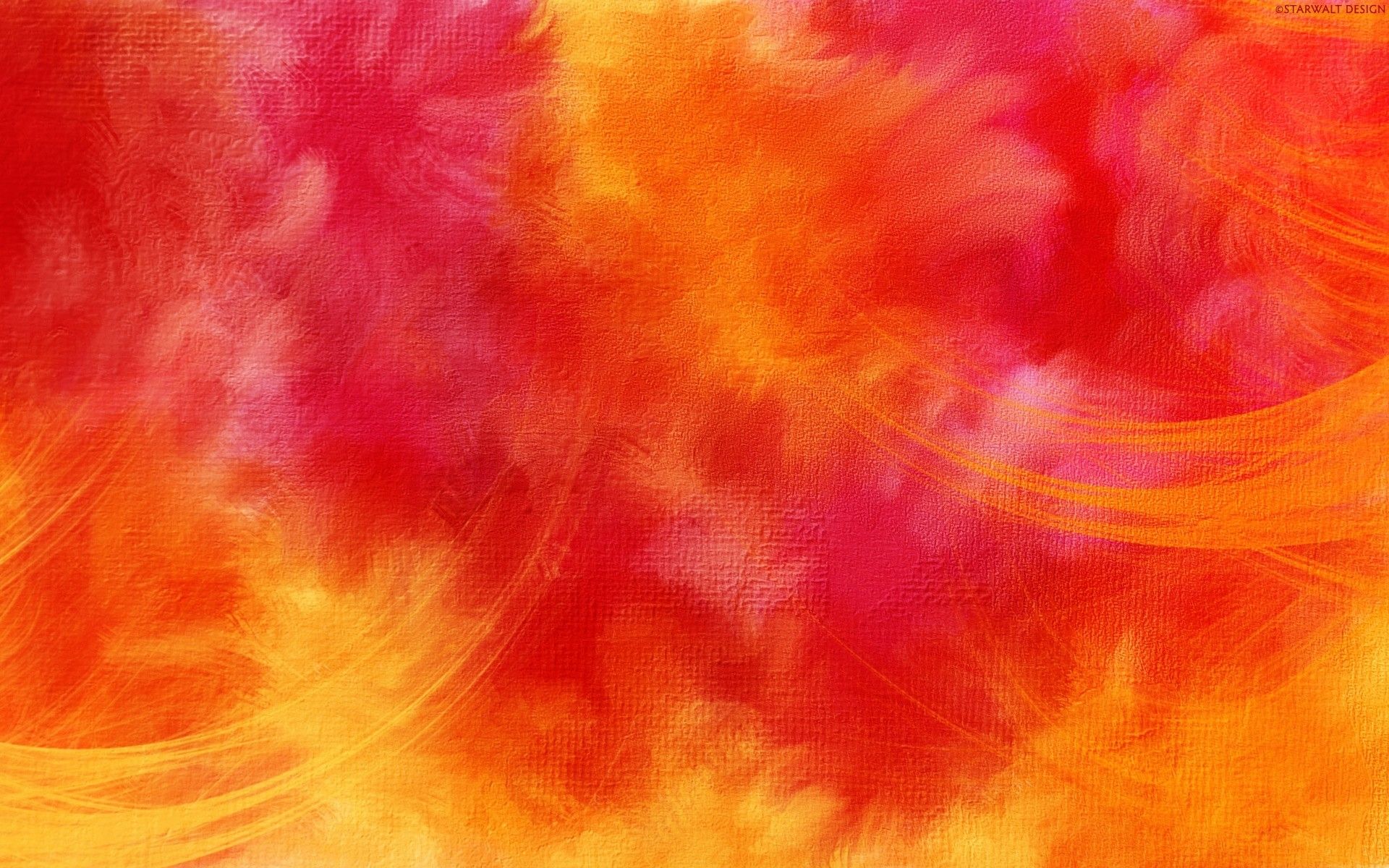 Bright Red Wallpaper On