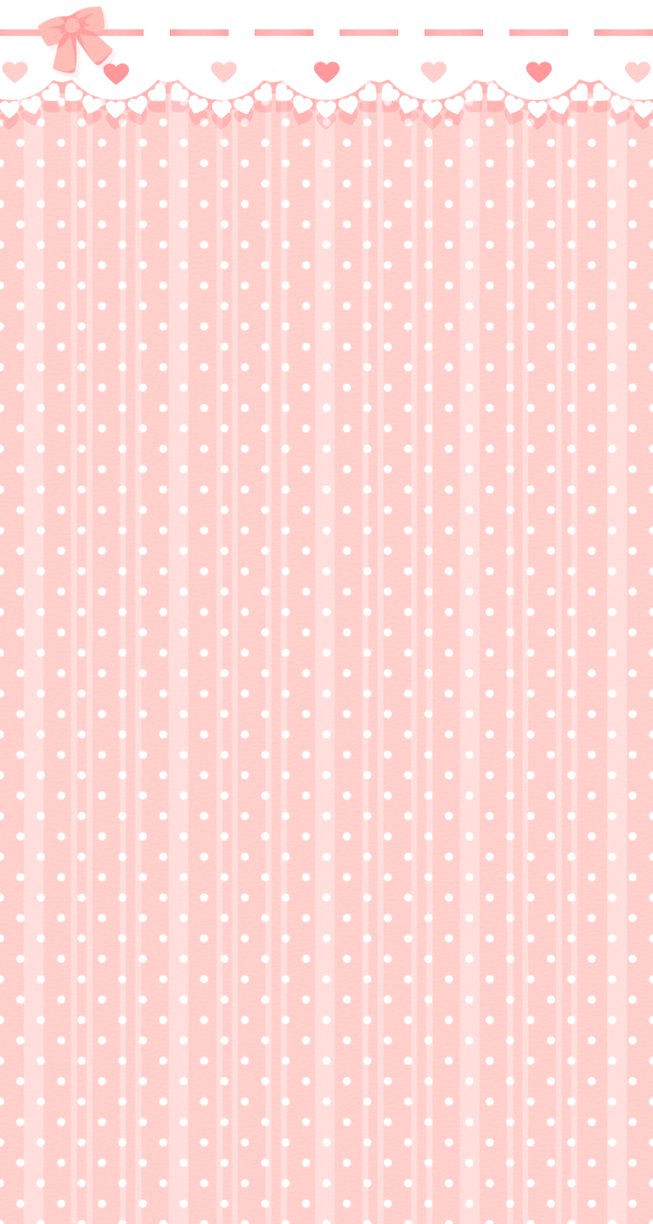 Custom Box Background Pink Polka Dots By Riftress