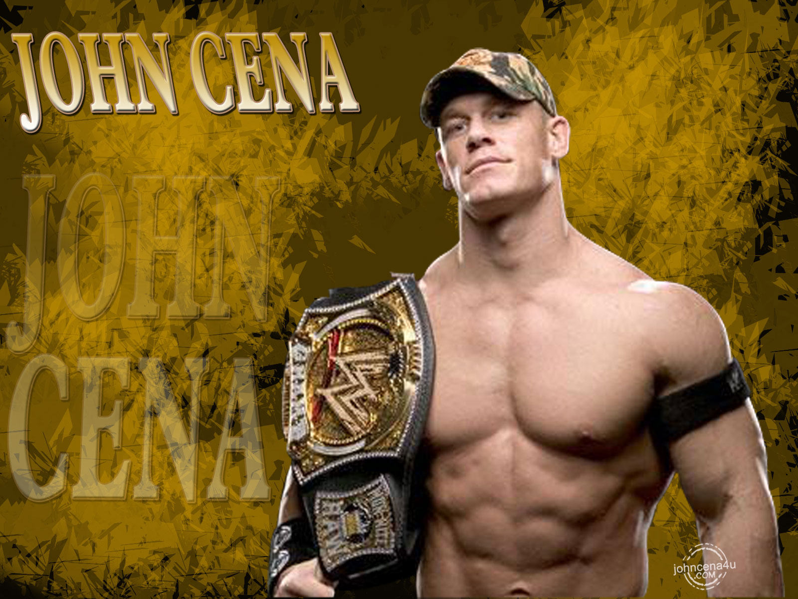 John Cena Wallpaper Wwe World Heavyweight Champion