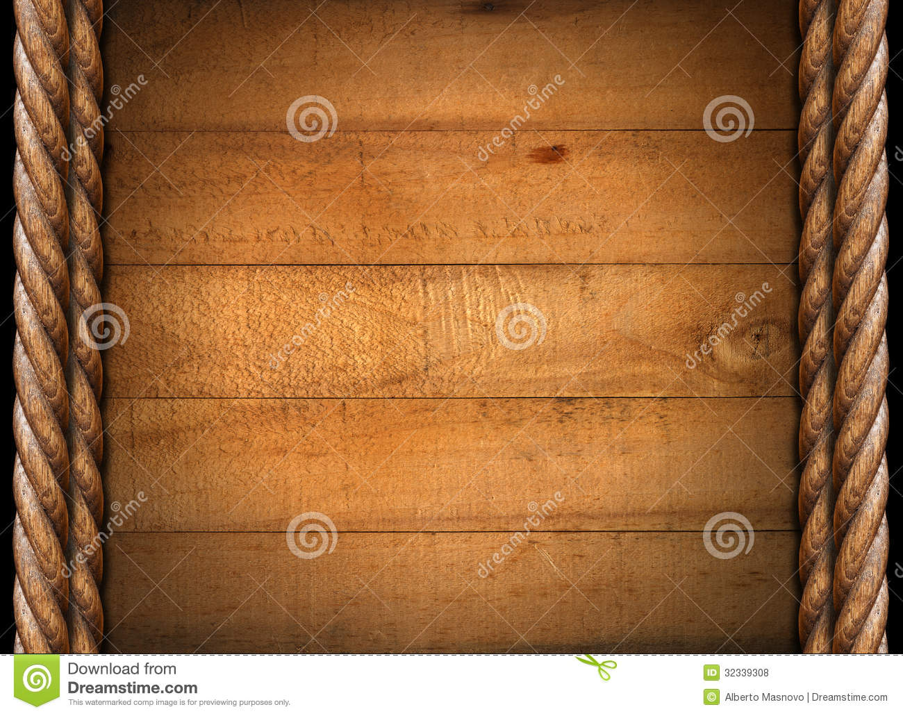 Sucios Logo Wallpaper De madera y cuerdas sucios