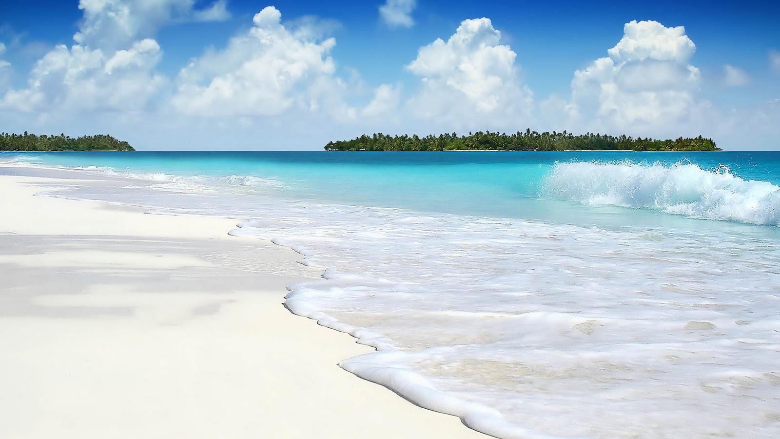 Sand Beach HD Wallpaper Sea Top Site