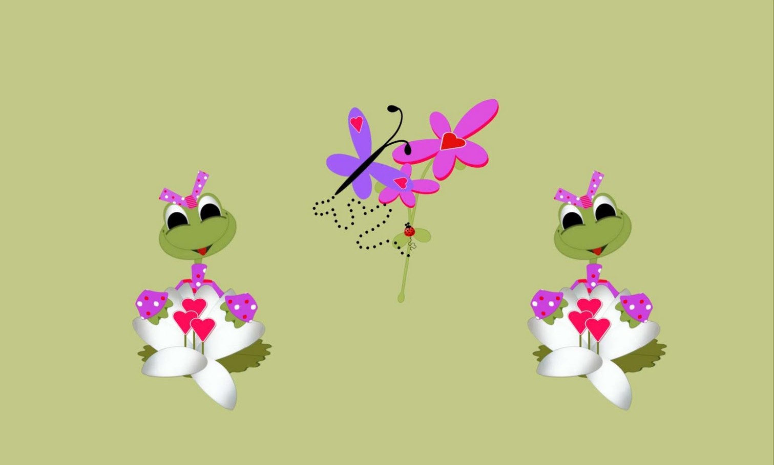 Valentine Frogs