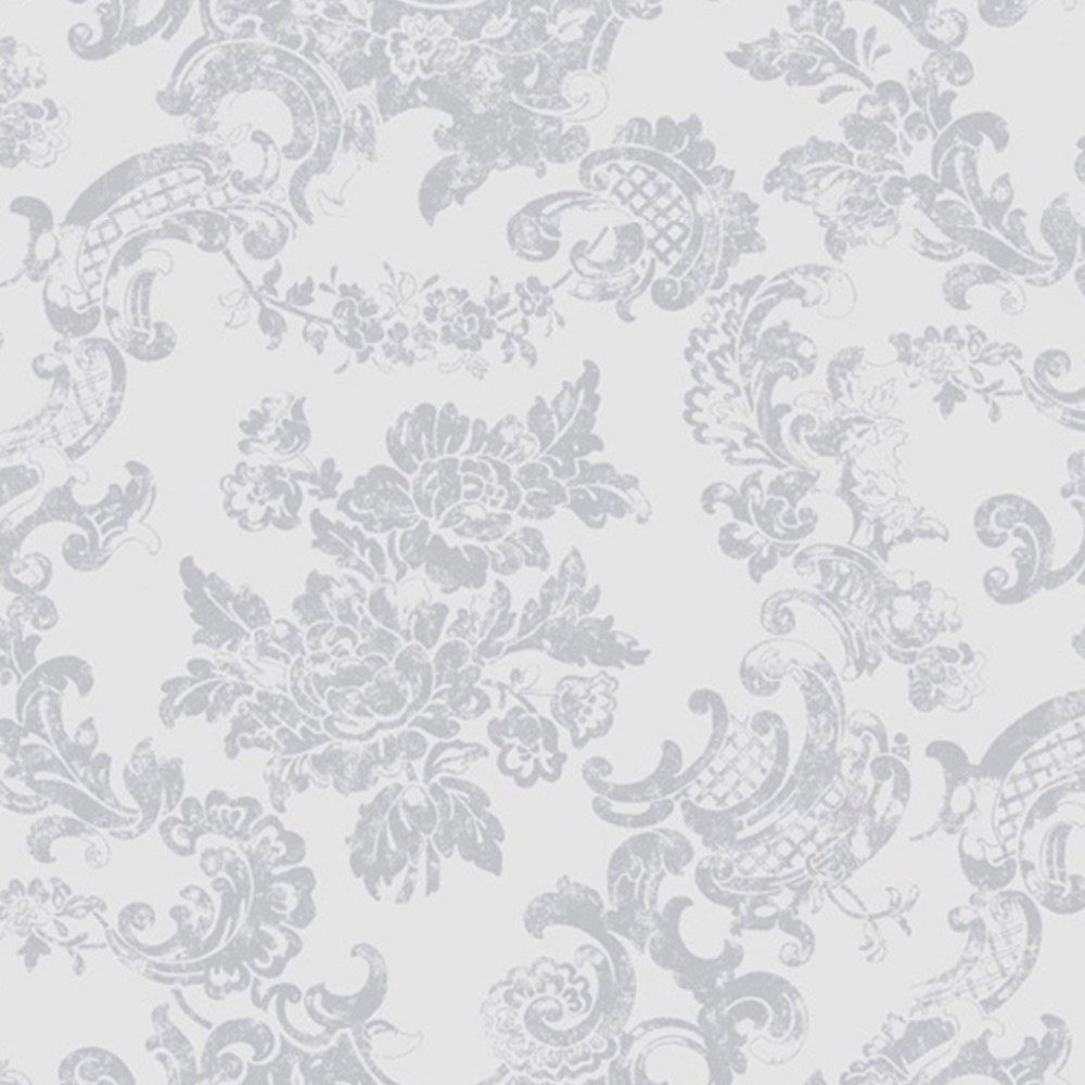 Coloroll Vintage Lace Wallpaper Dove Grey Is A