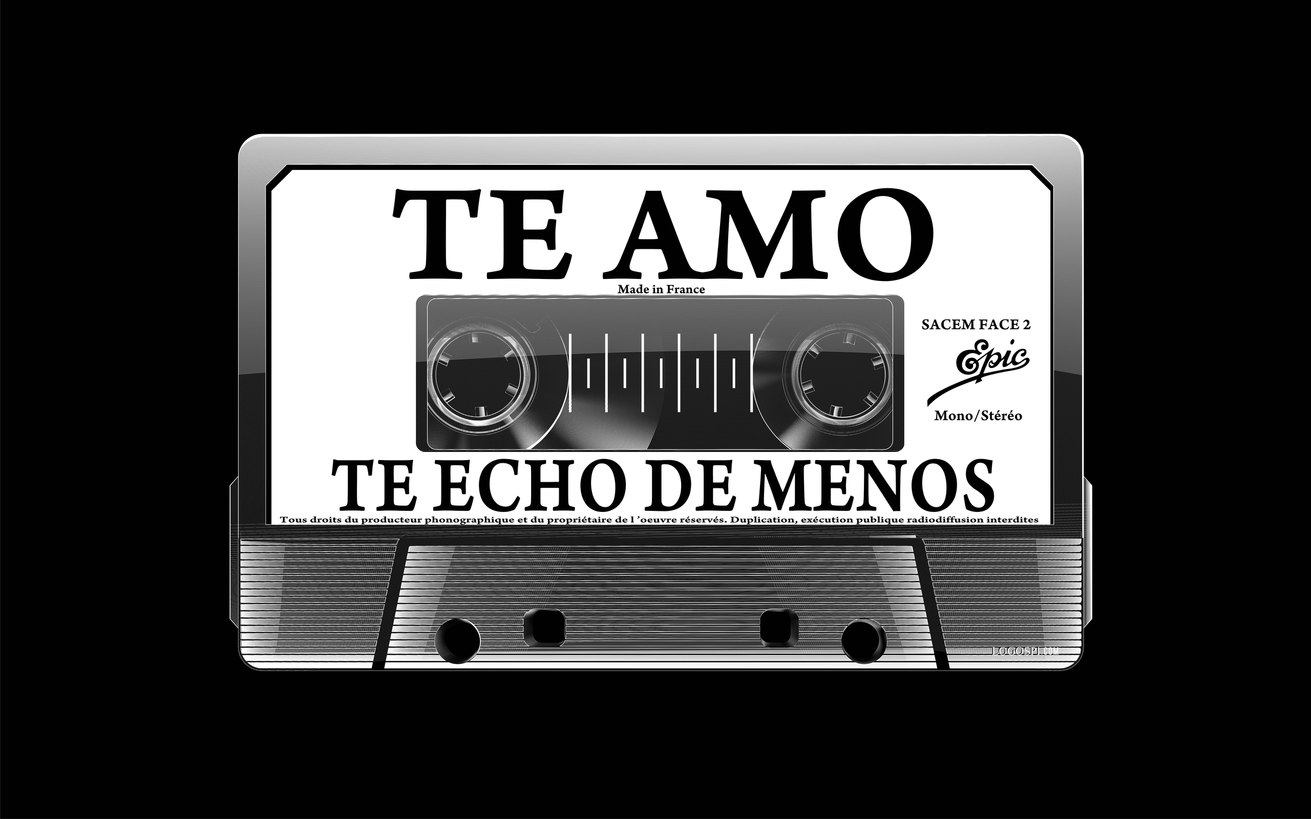 Te Amo Echo De Menos Wallpaper Stock