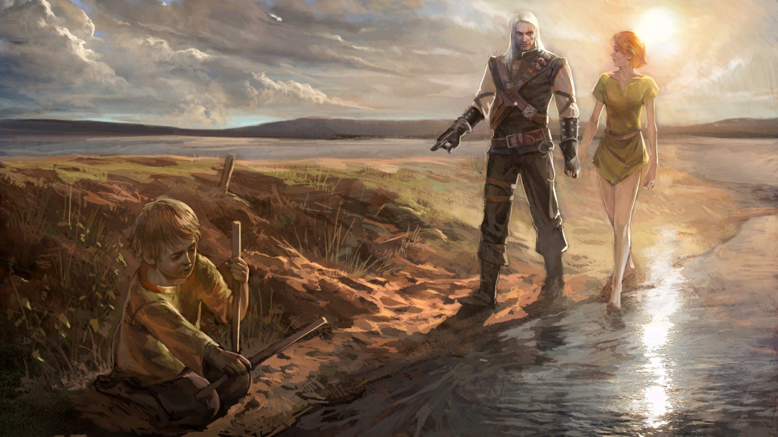 Download Wallpapers Download 2560x1440 video games rpg pc the witcher 2560x1440