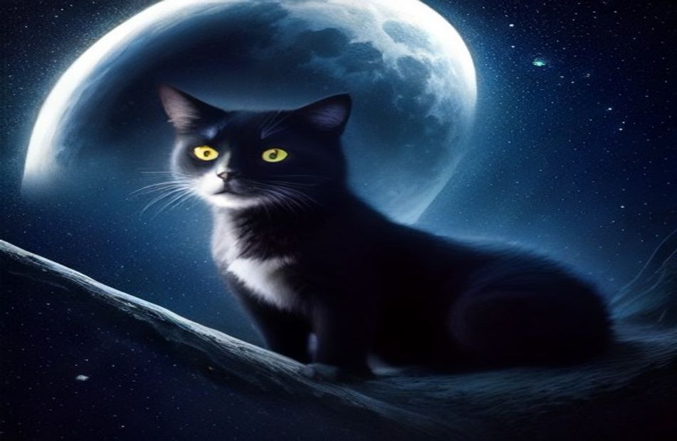 Black Cat Wallpaper For Computer