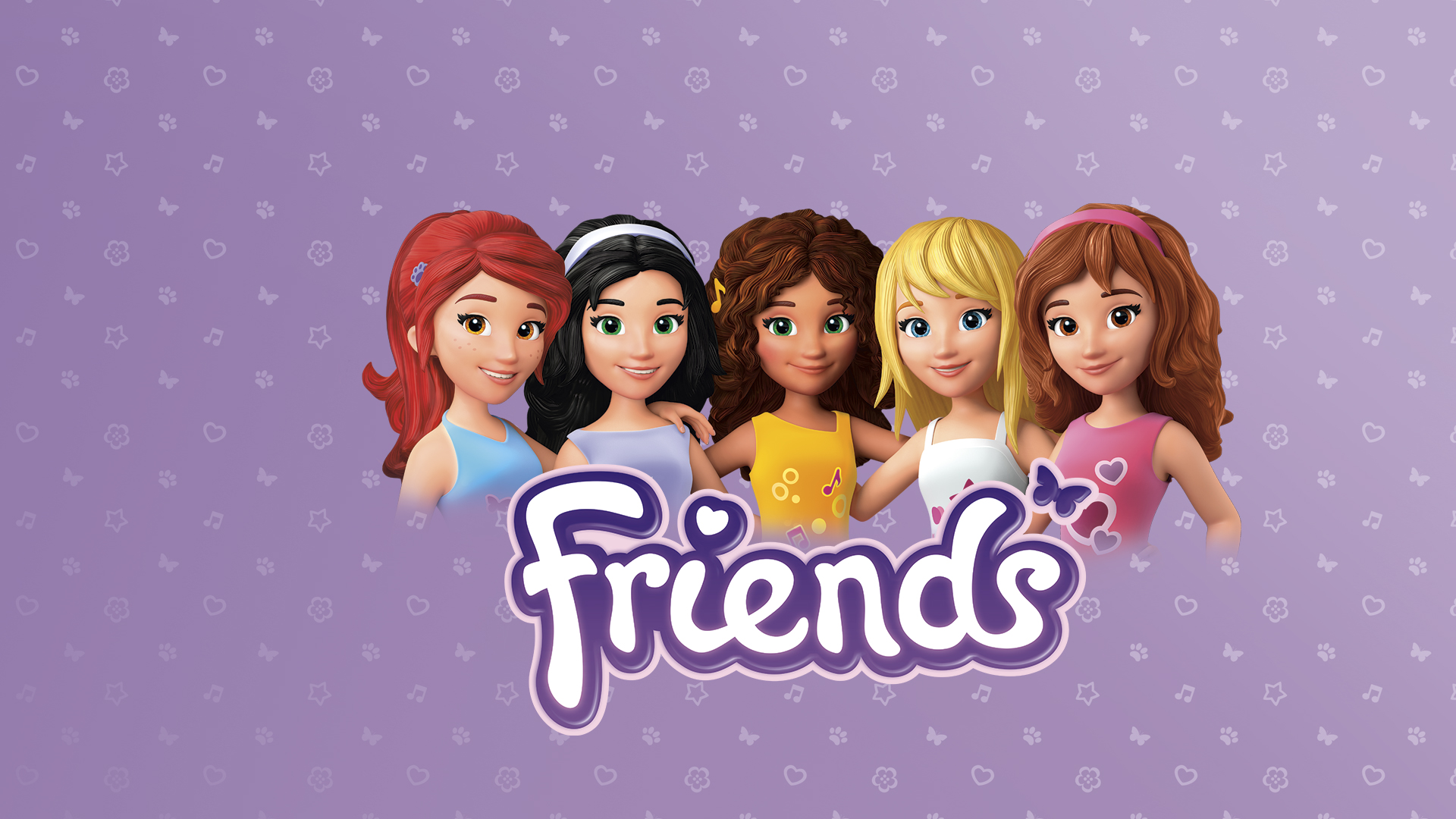 Lego Friends Ad Campaign Digital Advertising Red