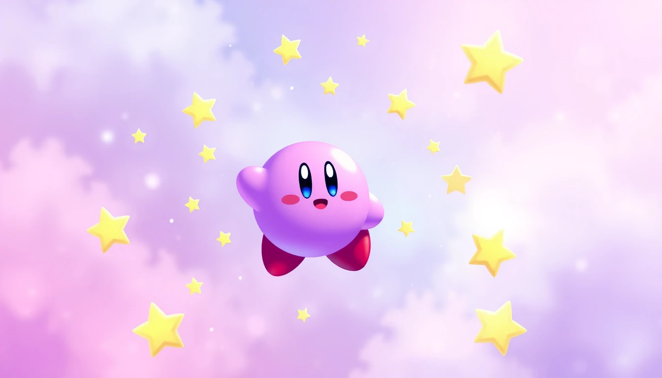 🔥 Download Purple Kirby Wallpaper by @dustinj36 | Purple Kirby ...