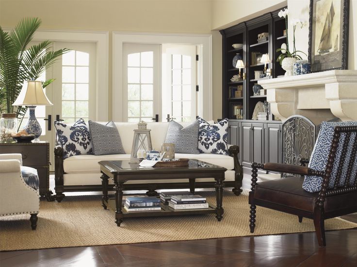 British Colonial D Cor Tommy Bahama Living Room Redo