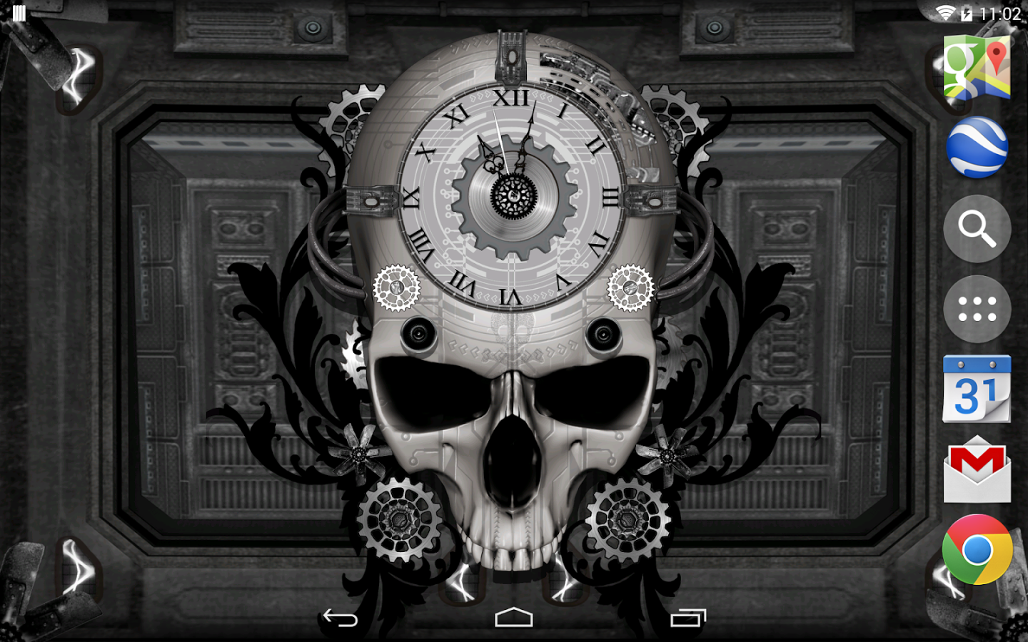 Steampunk Clock Live Wallpaper   Android Apps on Google Play