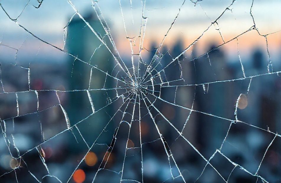 Cracked Screen Prank Wallpaper