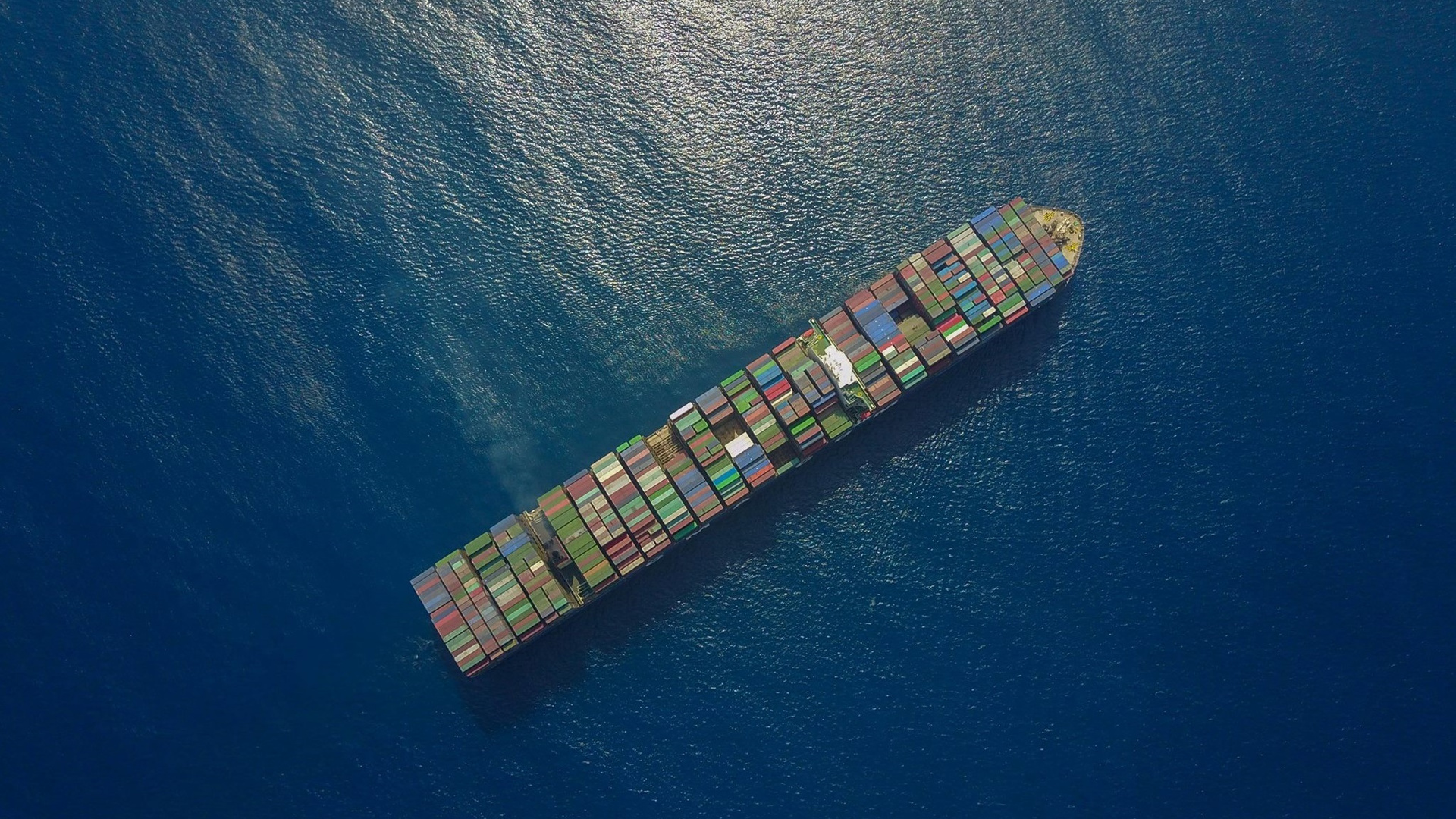 Cargo Ship Laptop Full HD 1080p 4k Wallpaper Image