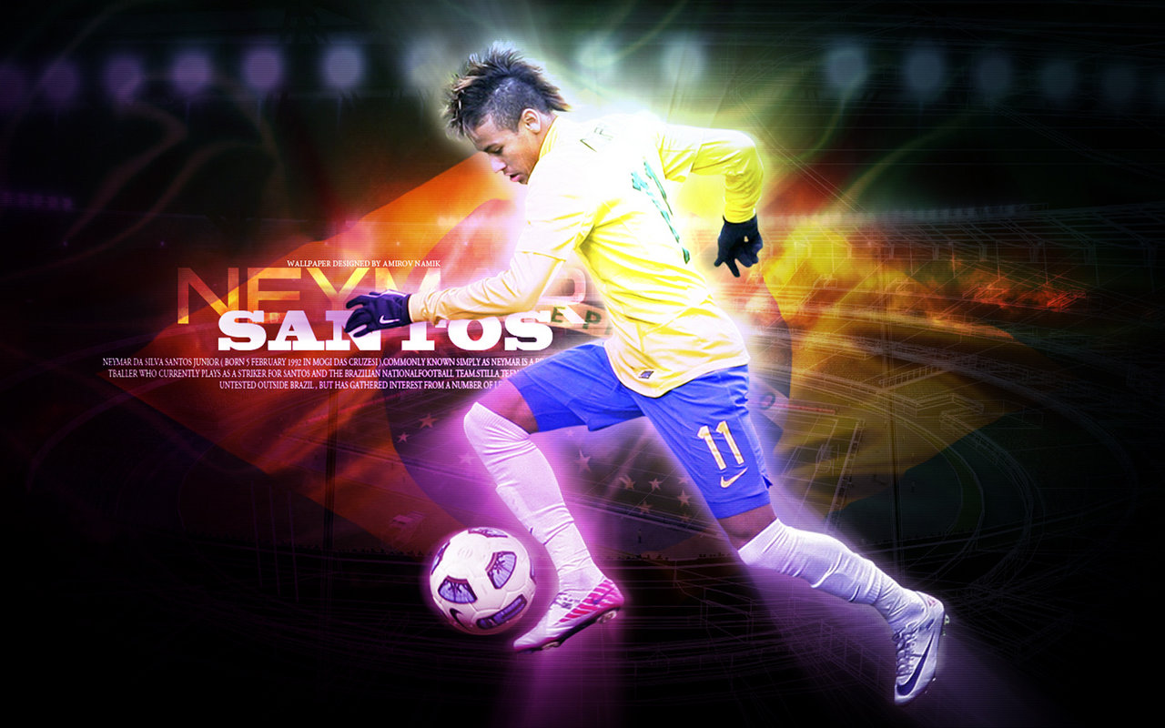 Neymar Jr Brazil Football Desktop HD Wallpaper Car Pictures