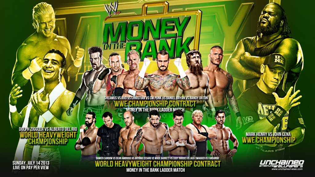 WWE Money in the Bank 2013 wallpaper