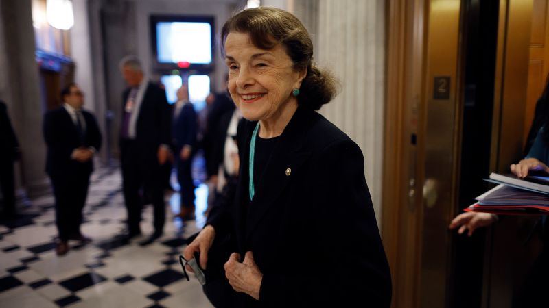 Dianne Feinstein Returns To The Capitol After Extended Absence Wallpaper