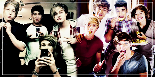 One Direction And 5sos Background Headers