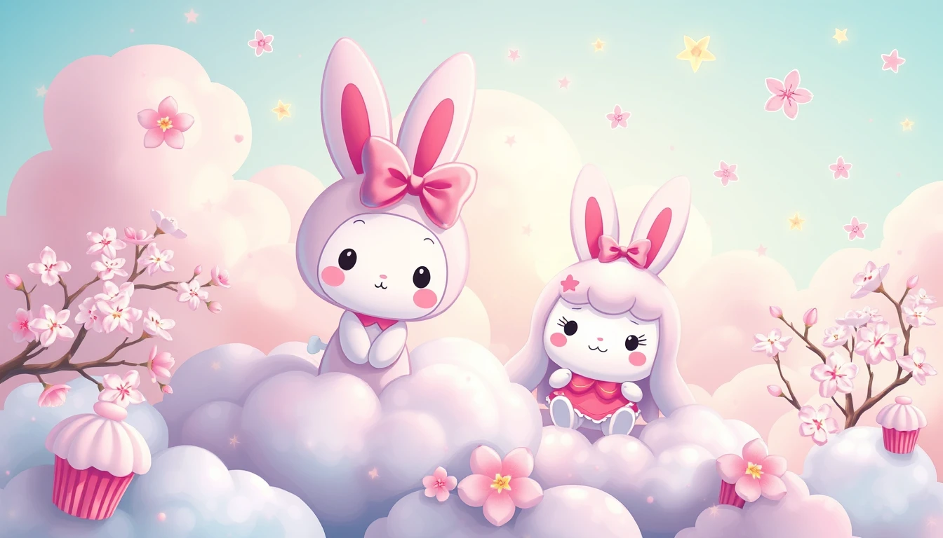 🔥 Download My Melody And Cinnamoroll Wallpaper by @ericmcguire | My ...