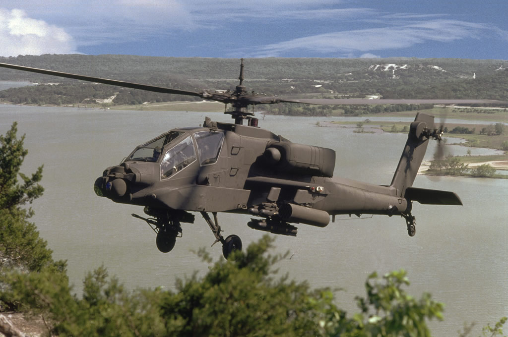 Jet Airlines Ah64a Apache Helicopter