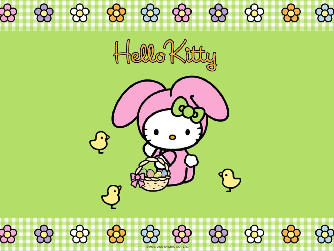 Free download Hello Kitty spring wallpapers collections cuuute ^^  [1280x960] for your Desktop, Mobile & Tablet | Explore 48+ Hello Spring  Wallpapers | Hello Kitty Backgrounds, Background Hello Kitty, Hello Kitty  Background