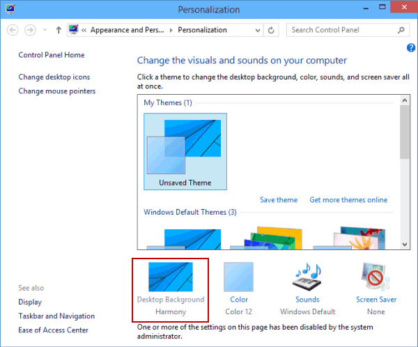 On What To Do When You Cannot Change Desktop Background Windows