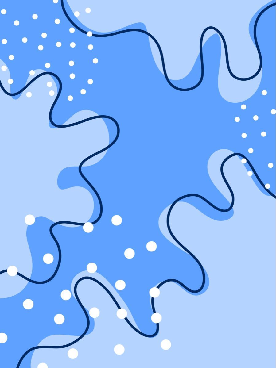 Blue Art Wallpaper