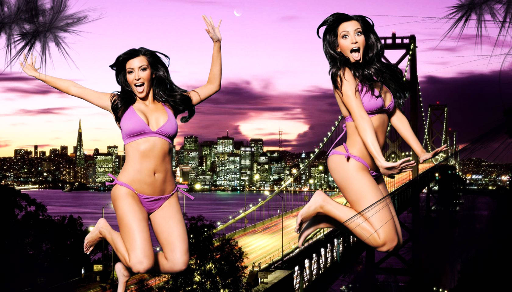 The Sexiest Kim Kardashian HD Wallpaper All