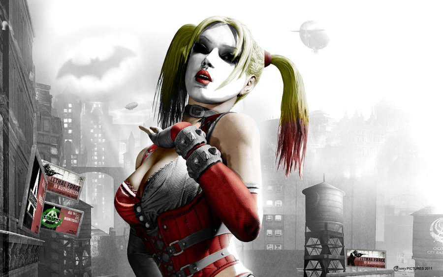 Attractive Harley Quinn Arkham City By Moonysascha Dgvx Wallpaper55