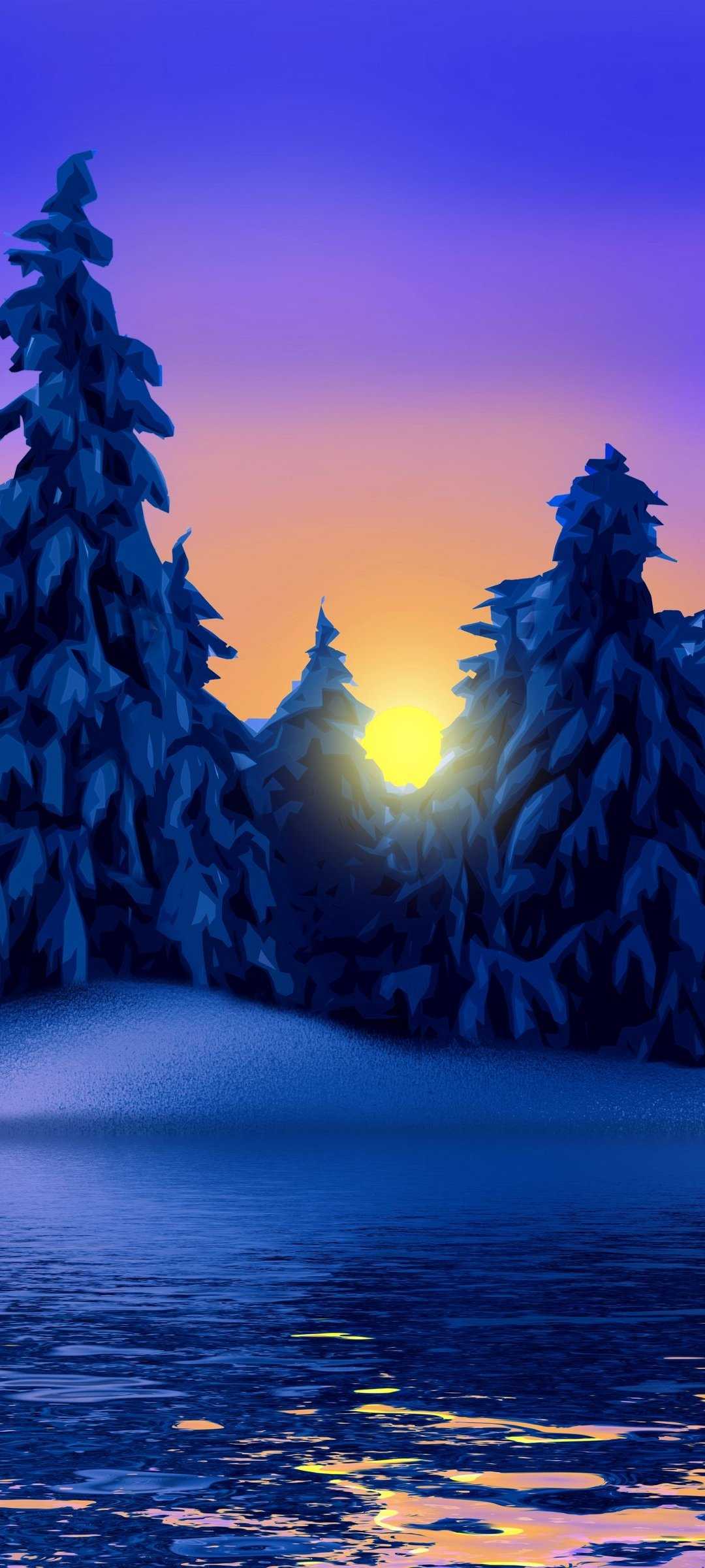 Snow iPhone Wallpaper