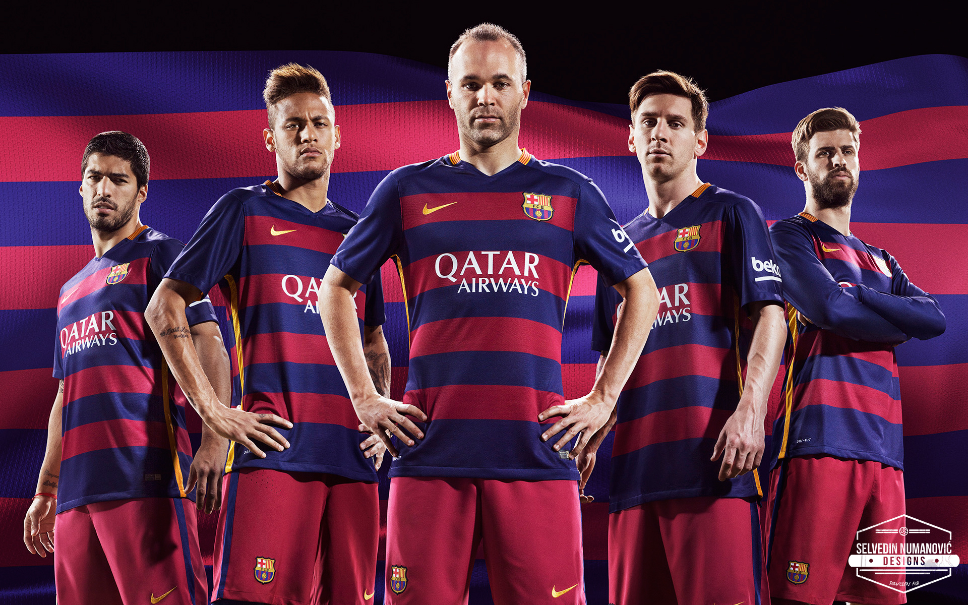 FC Barcelona 201516 HD WALLPAPER by SelvedinFCB on