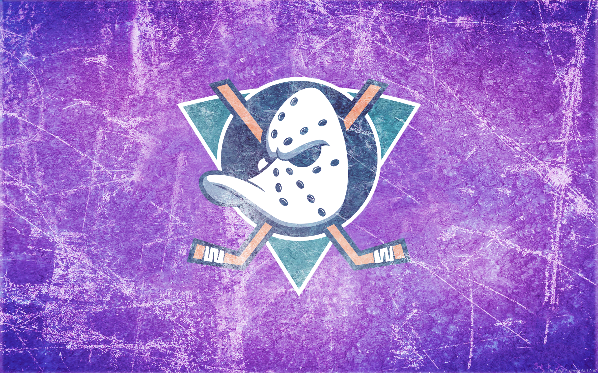 Mighty Ducks Ice Wallpaper By Devinflack