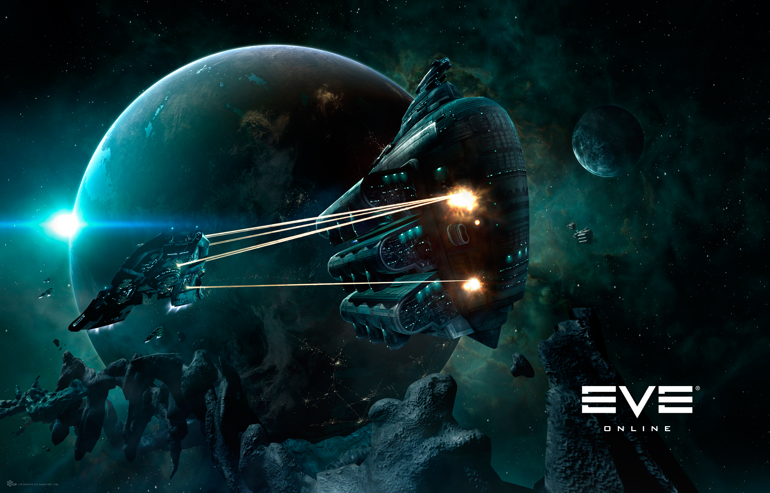 Eve Online Sci Fi Game Spaceship Battle H Wallpaper