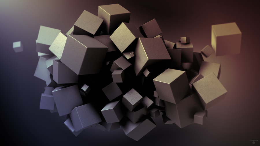 Cubes Wallpaper By Foehngfx