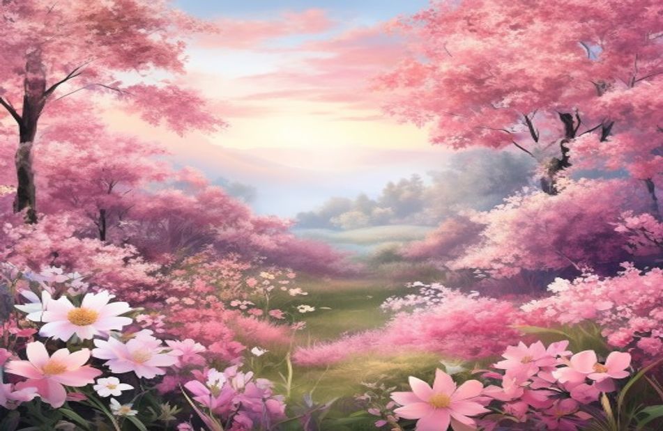 Pink Nature Wallpaper
