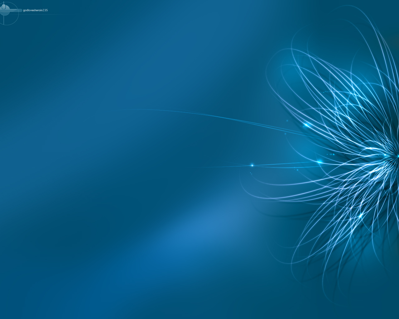 Blue Abstract Wallpaper For Your Computer Desktop