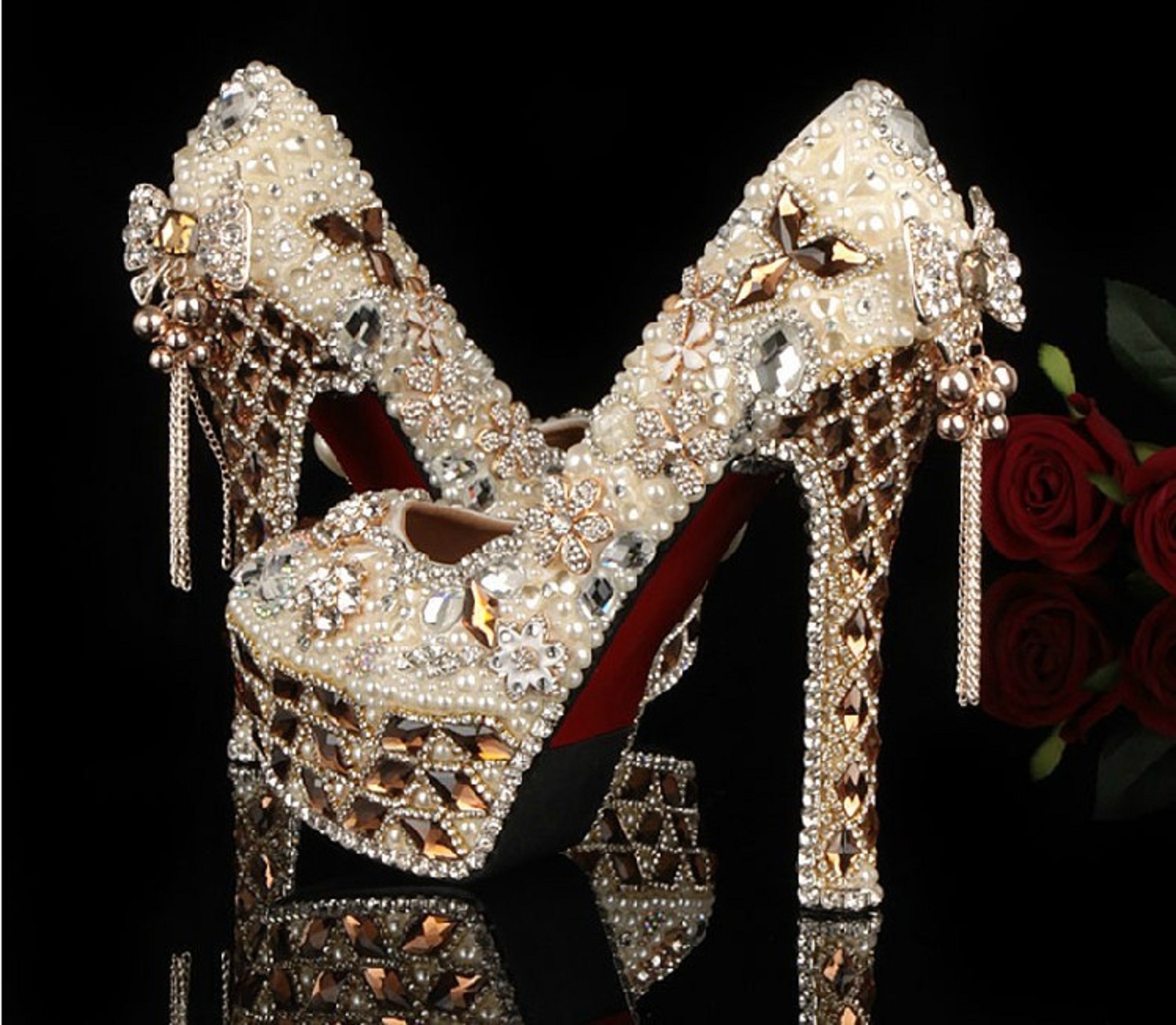 Super High Heel Shoes Collection For Girls Wallpaper All