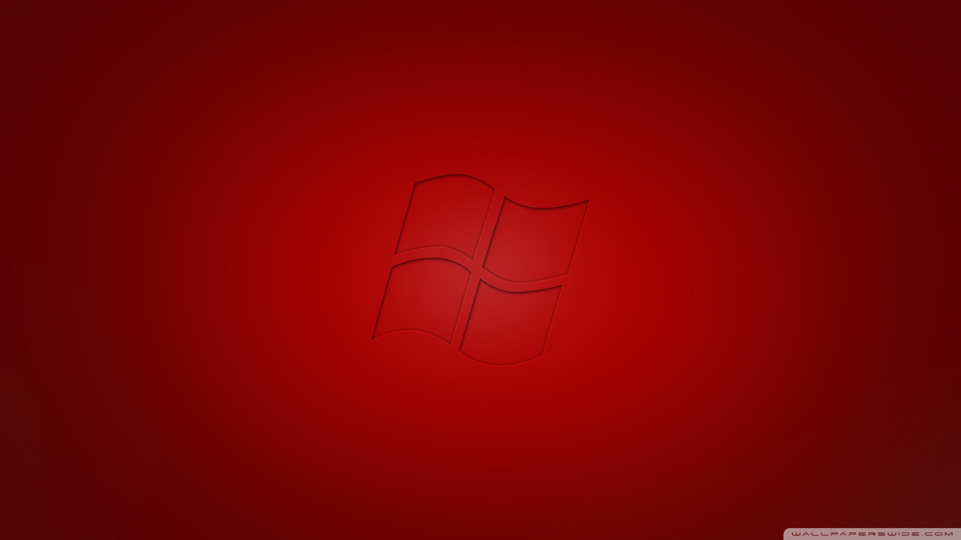 Windows Vista Red Wallpaper