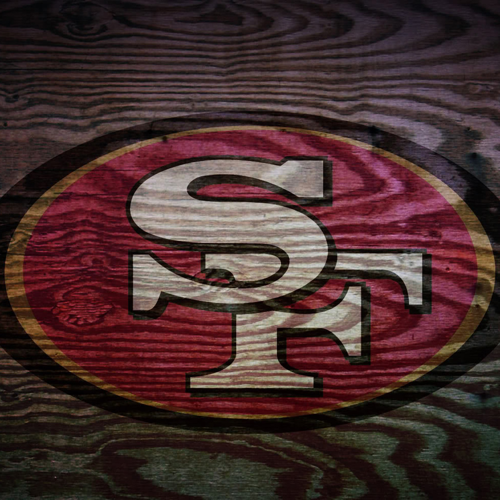 San Francisco 49ers Team Logo iPad Wallpaper Digital