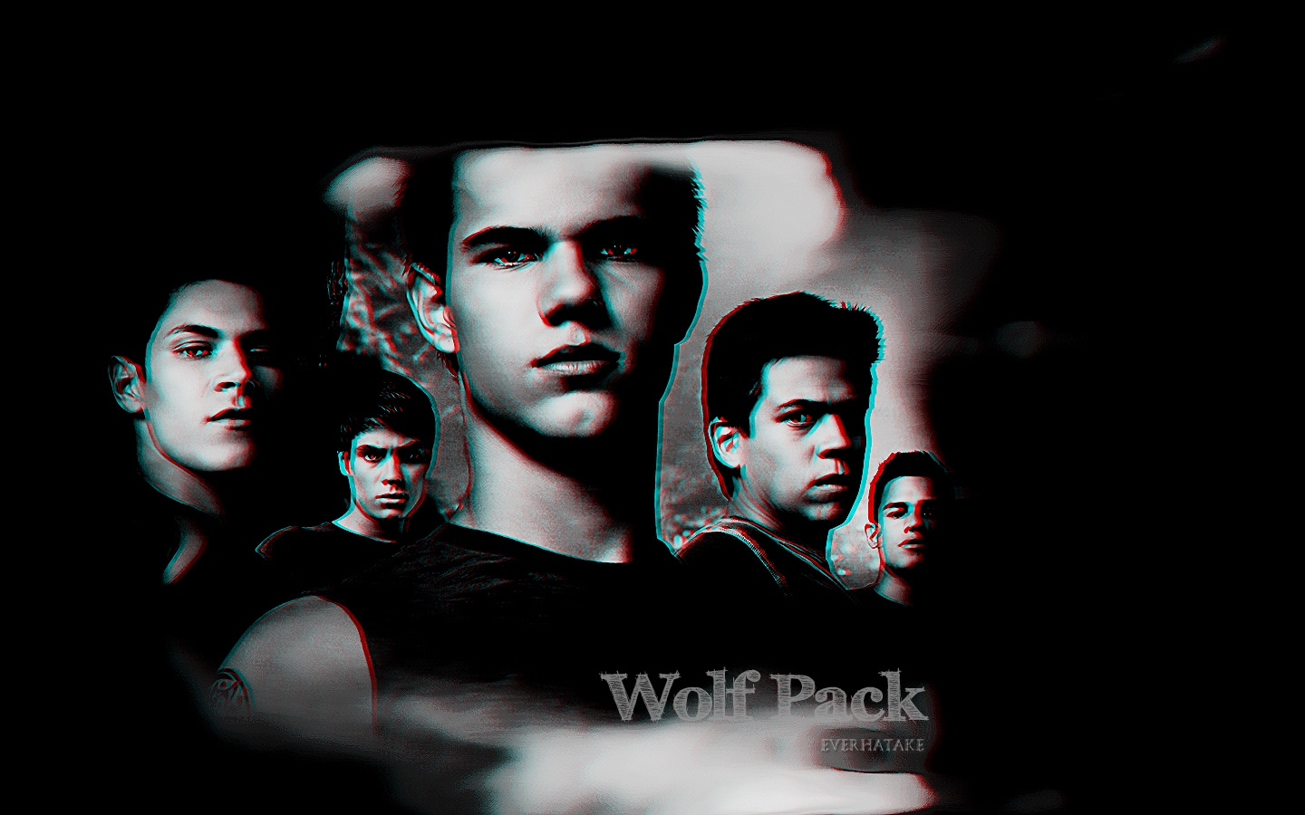 3d Wolf Pack Wallpaper The