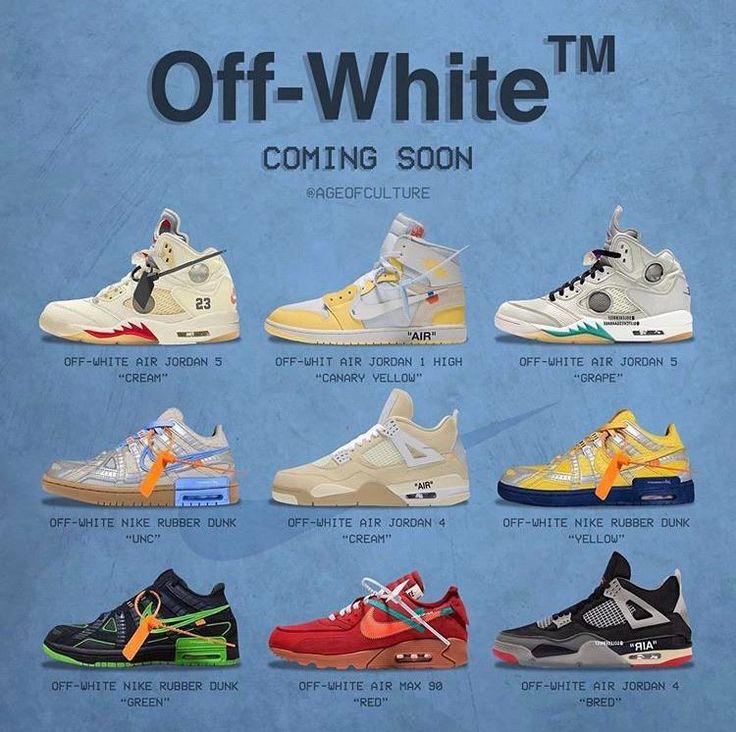 Off White X Nike Releases This Year Sneaker Posters Air Jordan